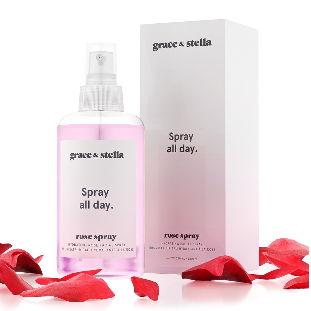 Grace & Stella all day rose spray Fab Fit Fun